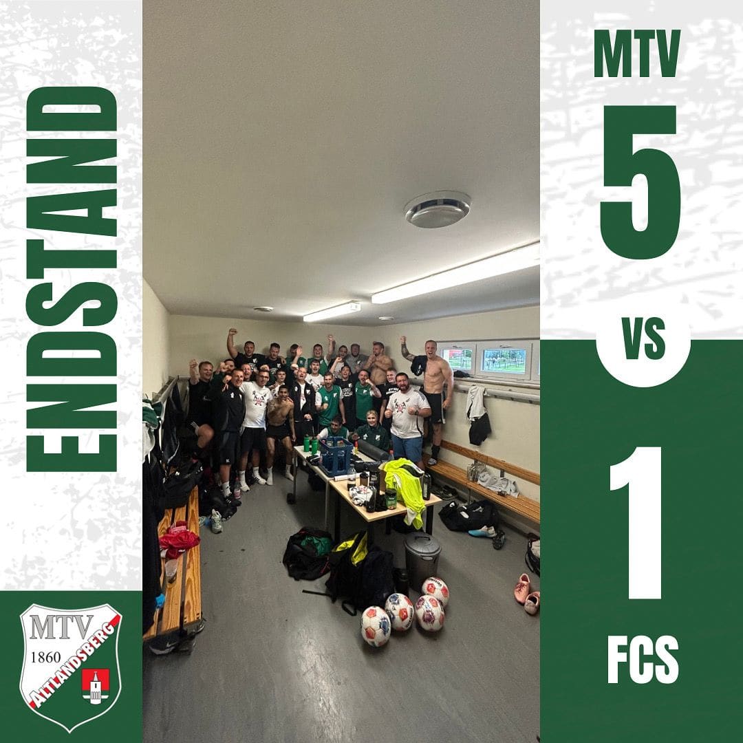 MTV 1860 Altlandsberg – FC Strausberg II 5:1 (2:1)