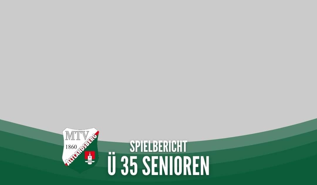 Ü35: Desolater MTV zum Saisonabschluss