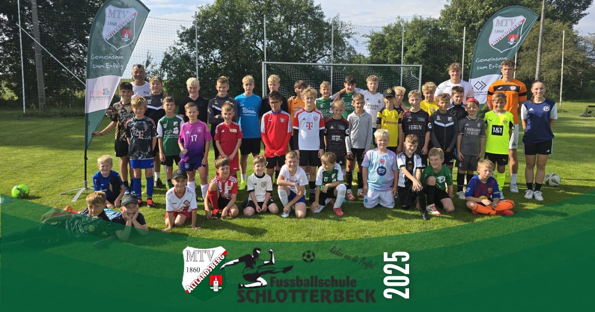 Fußballschule Schlotterbeck beim MTV 1860 Altlandsberg 2025 Fußballschule Schlotterbeck beim MTV 1860 Altlandsberg